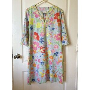 Gretchen Scott Jersey Swing Dress Birds And The Bees Size Small